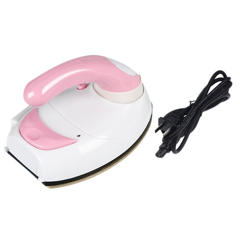 Portable Foldable Electric Garment Iron Clothes Travelling Teflon Baseplate Handheld Dry Ironing 100-240V Us Plug