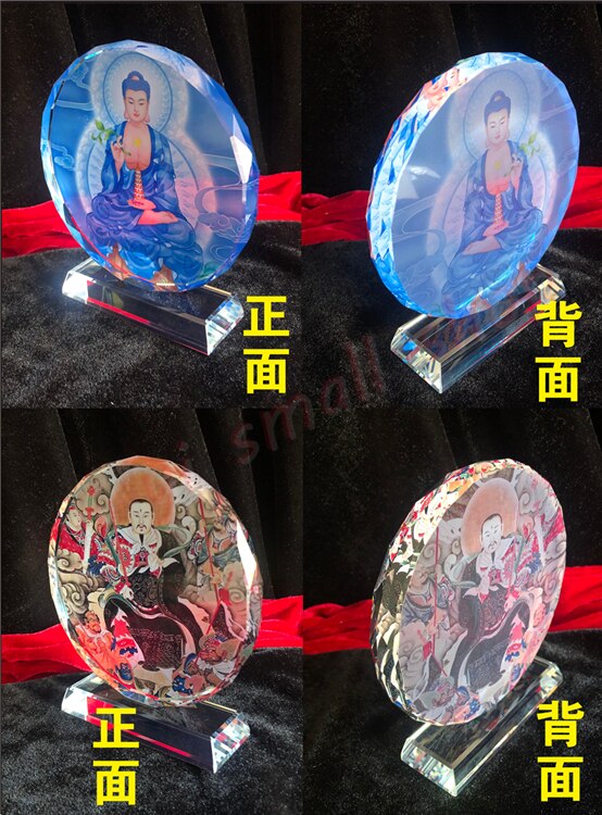 Statue of the Third Prince of Nezha, Grand Marshal of Zhongtan, shansheng boy - Nezha, portrait, crystal platform, craft product