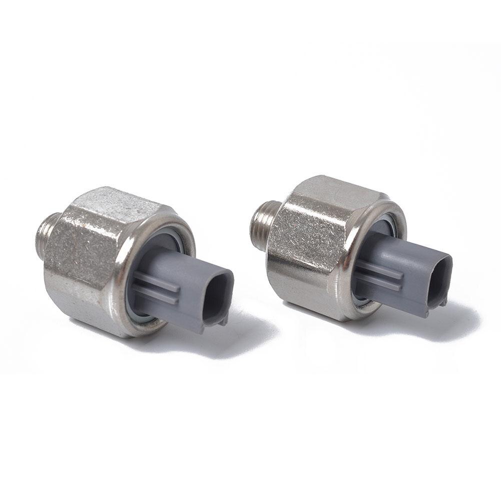 Car Knock Sensor Knock Control Sensor 89615-12090 for Toyoda Camry Lexus ES300 GS300 Car Accessories Knocks Sensor tools: Silver 1 pair