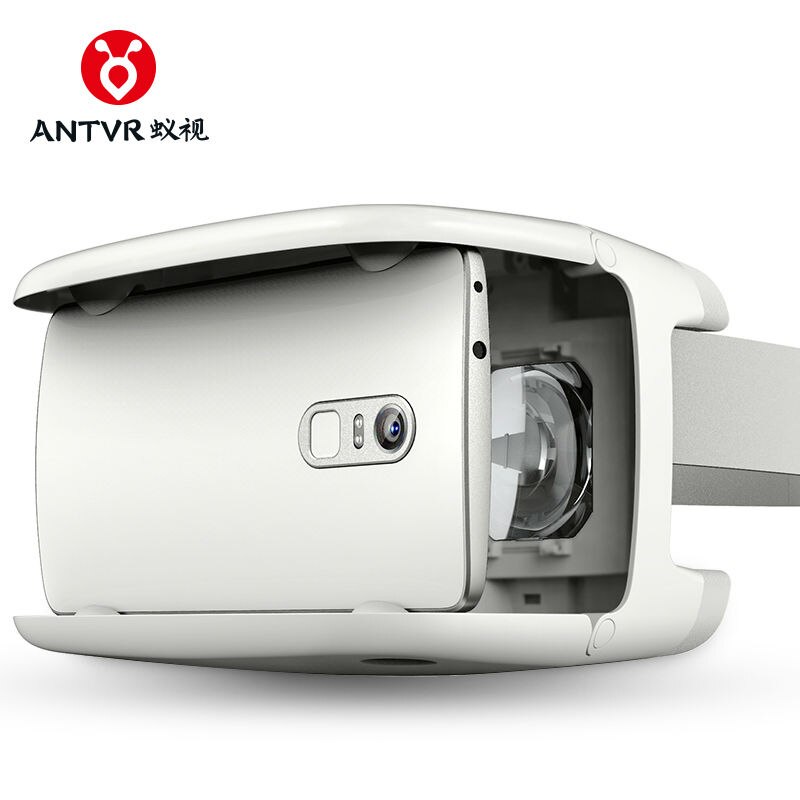 ANTVR 3d vr Kasten Getriebe VR XiaoMeng Klapp Tragbare virtuelle pc gläser Weiß virtuelle realität brille für 4,7-6 zoll iPhone Samsung