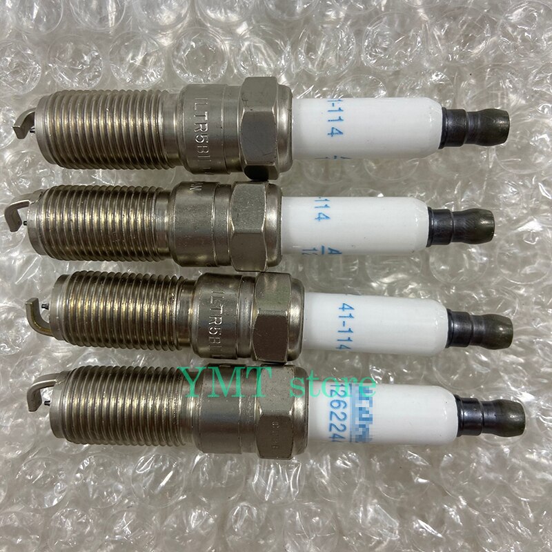 4PCS/Lot Iridium Spark Plugs Fit 12622441 For Cadillac Escalade Chevy Camaro Corvette GMC Car Plug 41-114