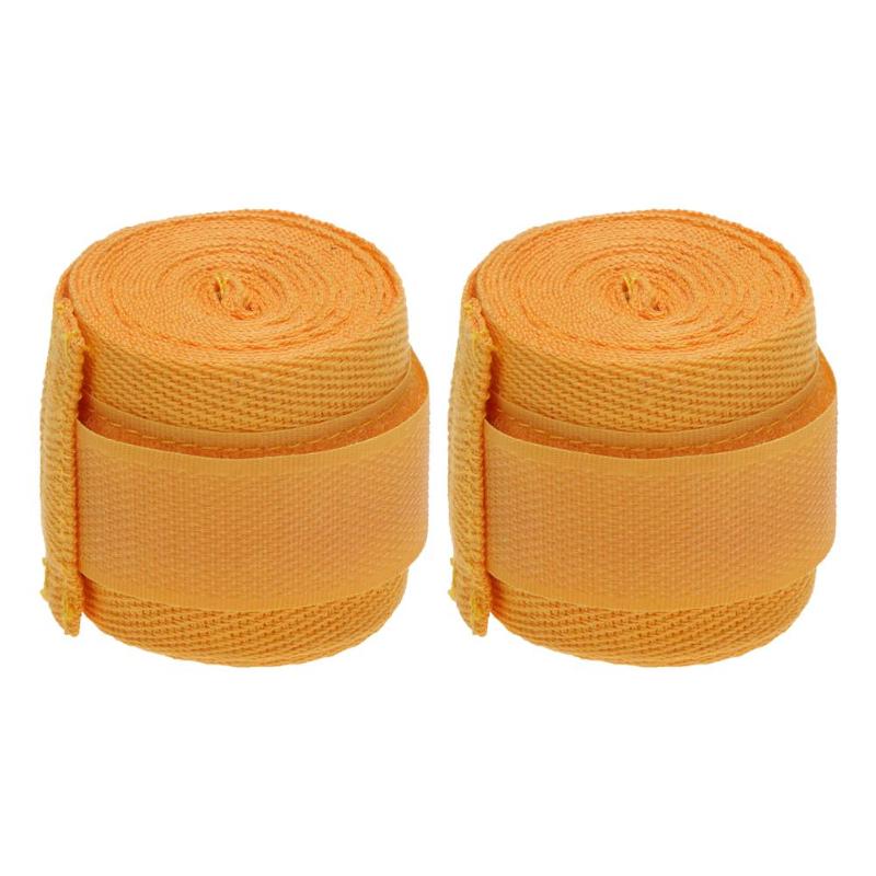 2 st 2.5m sport bomull kickboxning bandage sanda taekwondo mma handleden handhandskar omslagsband utrustning