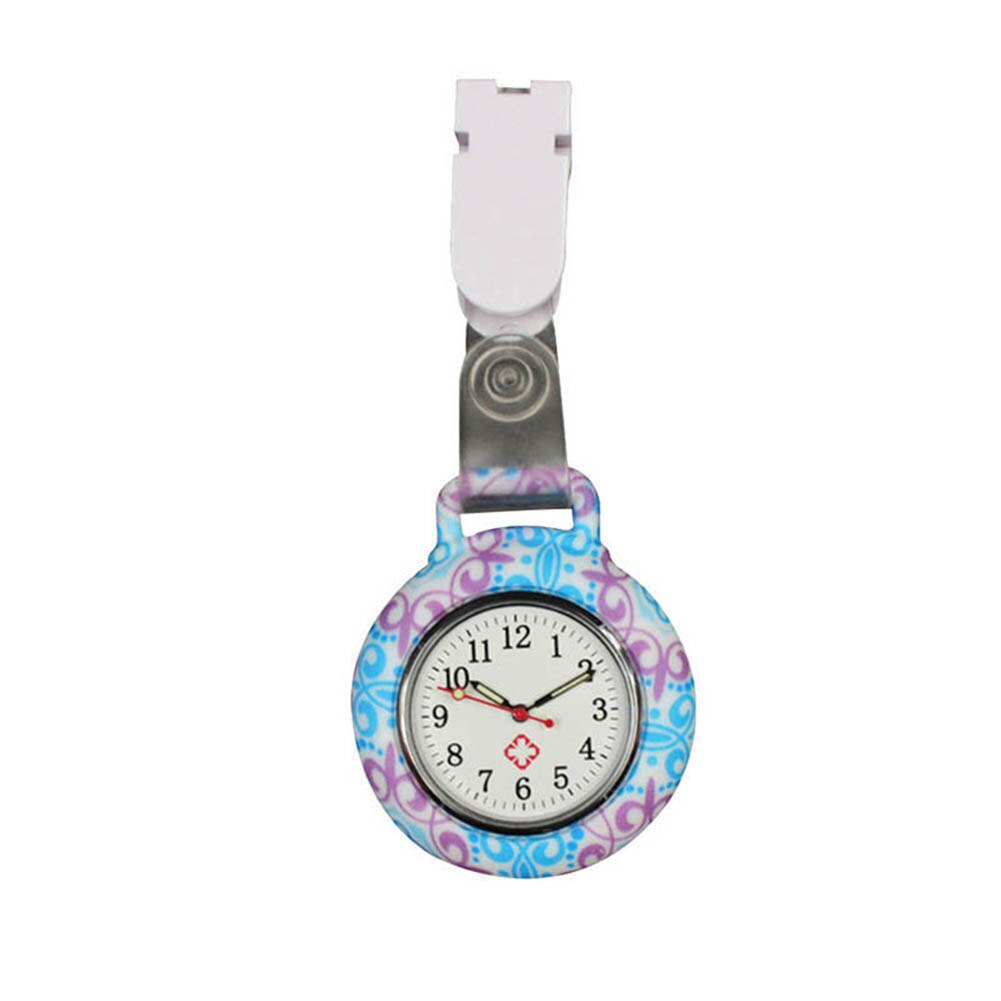 Reloj de bolsillo para enfermeras, pulsera de silicona de cuarzo para Doctor TT @ 88: C