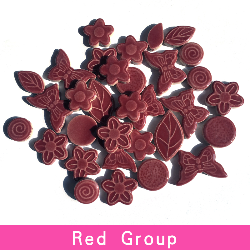 Butterfly Moon Star Ceramic Mosaic