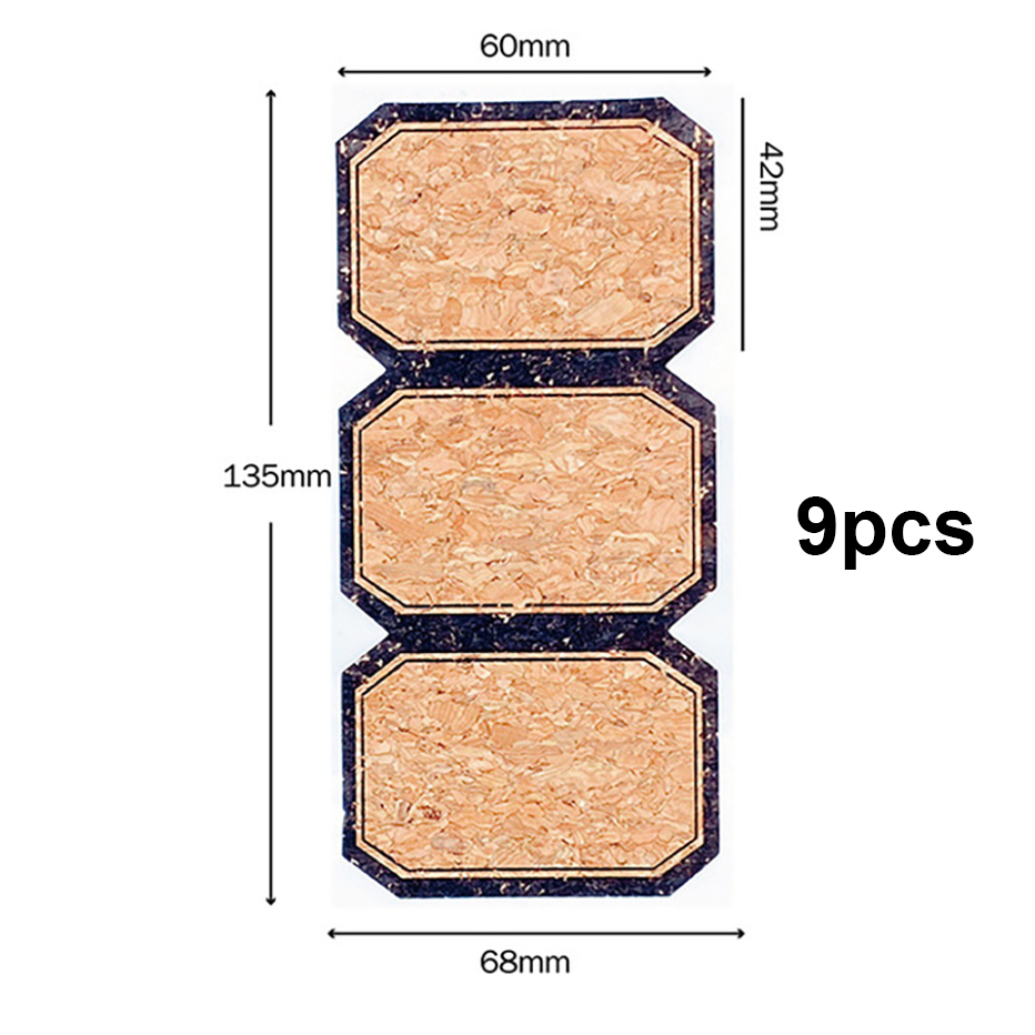 Wooden Craft Label Stickers Bottle Jar Organizer Sticker Self Adhesive Pack Labels Dispenser Oil Bottle Writable Sticker: 2