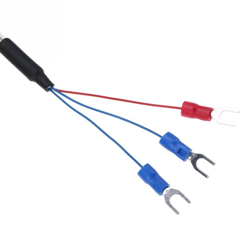 PT100 Thermocouple Sensor 0-200 ℃ Range 5m 3 Wire Sensor Thermocouple Wire Waterproof Corrosion Resistance Thermo Couple Tester
