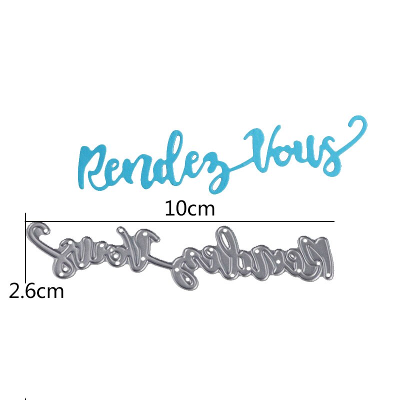 Dolce vita metalen snijmallen franse woordmallen la vie est belle letteralfabet knutselmallen scrapbooking voor doe-het-zelf kaartbenodigdheden: Winkel sterft