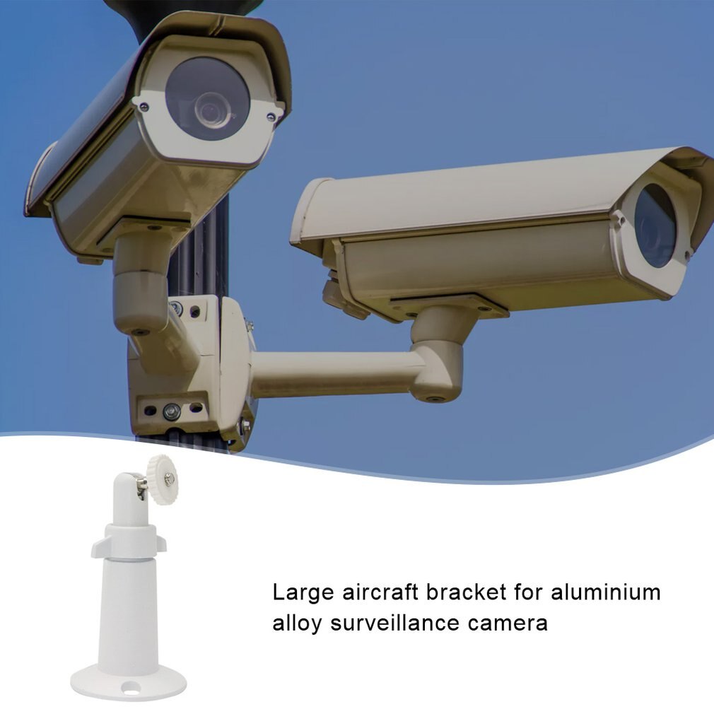 Support Mural Réglable Pour Caméra De Surveillance – Pivotant 360° Et Inclinaison 90°