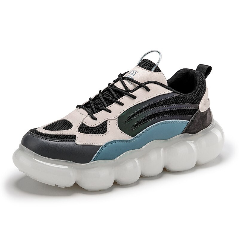 Men's Breathable Casual Sneakers with Height Increase