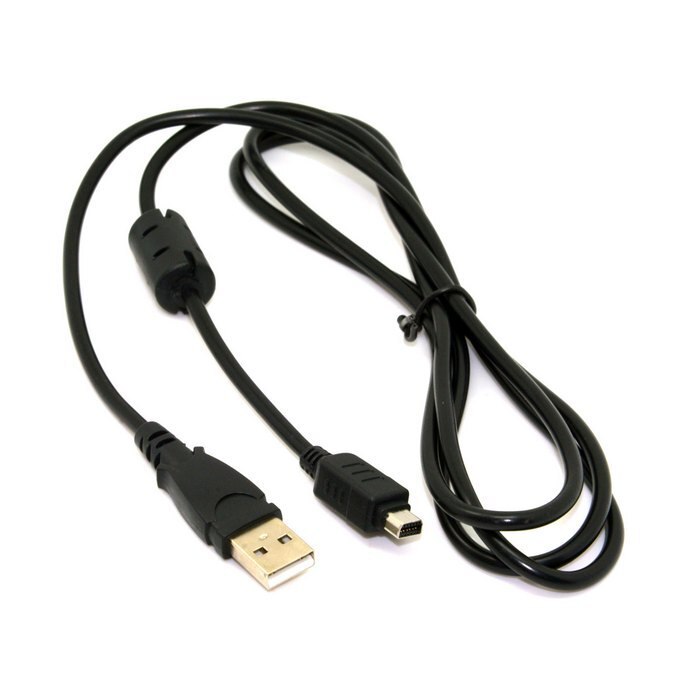 Jimier CY Cable USB 2,0 CB-USB5 CB-USB6 de datos/foto Transferencia de Cable de alambre de plomo para la cámara Olympus