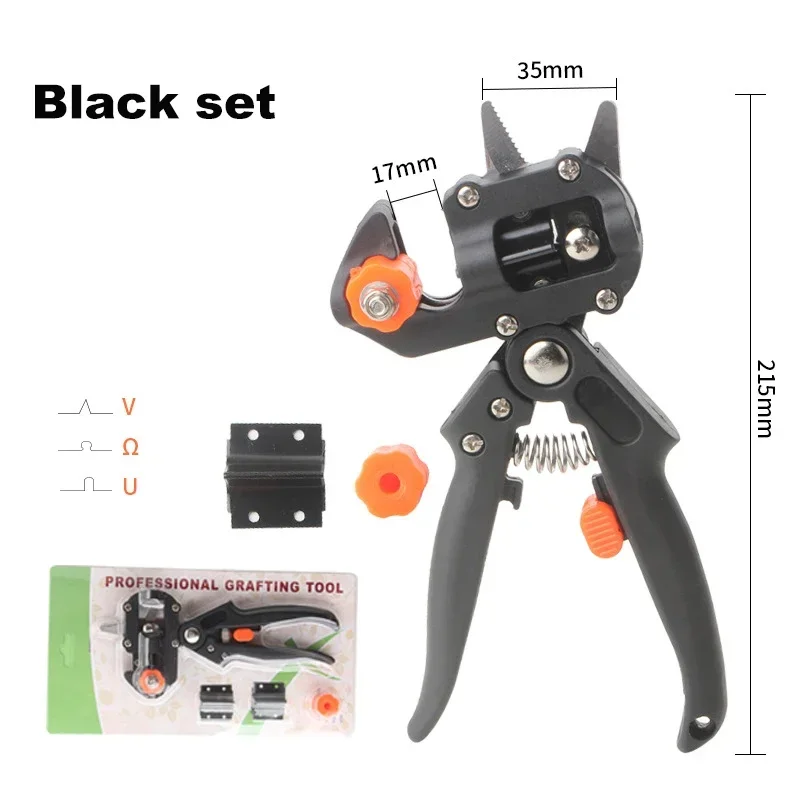 Kit d'Outils de Greffage 2 en 1, Sécateur de Jardin avec Remplacement de Branches de Plantes, de Vigne, d'Arbres Fruitiers, Analyste d'Outils de Coupe, Ciseaux: vert militaire