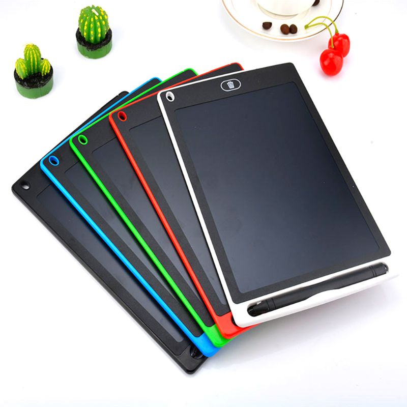 8.5''LCD Writing Tablet Pad eWriter Board Stylus Digital Children's Doodle Drawing Board Early Teaching Handwriting Board