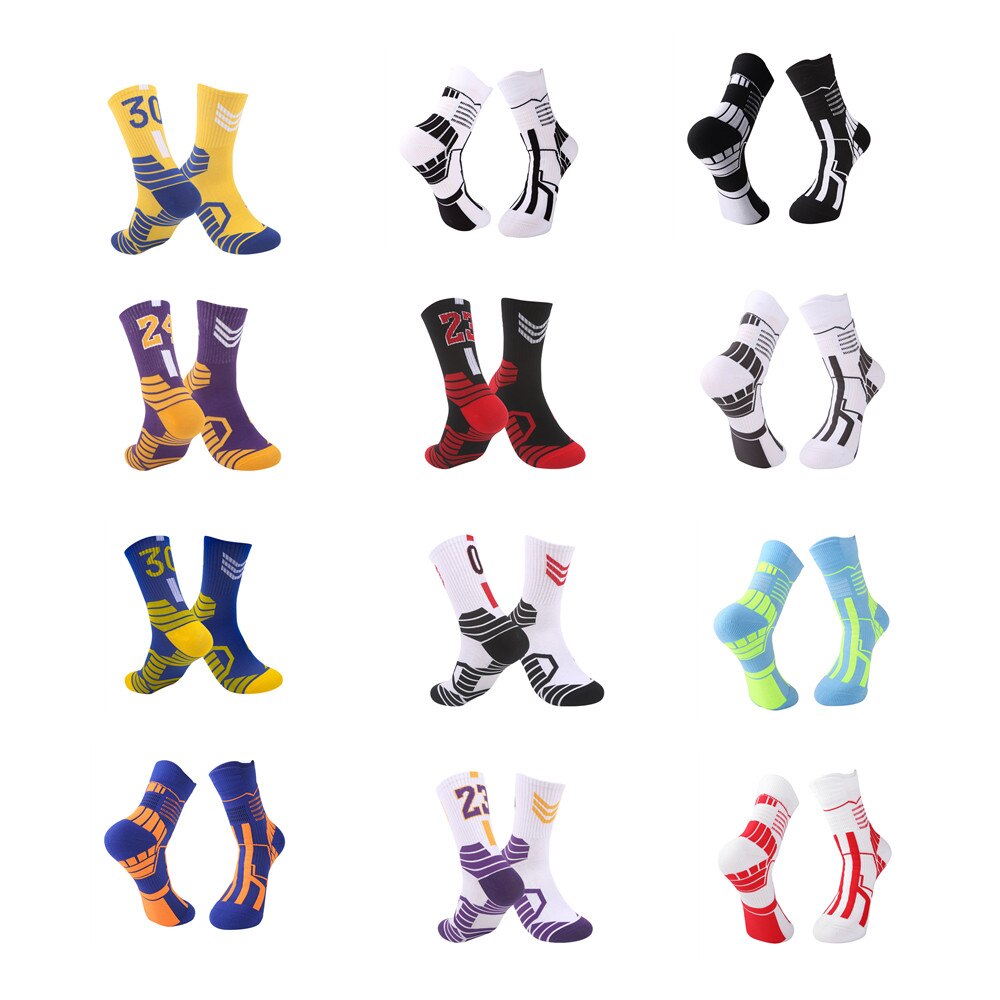 Chaussettes de sport pour hommes et femmes, 5 couleurs, 1 paire, pour basket-ball, motif amusant, amoureux de la , toutes saisons, décontracté