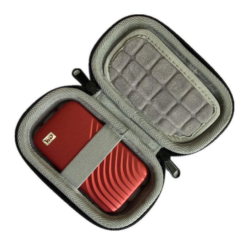 Hard Shell Case Voor Wd My Passport Ssd Drive Beschermende Tas Opbergdoos