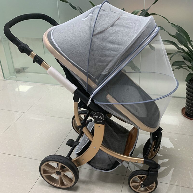 Fly Insect Bescherming Klamboe Netting Buggy Volledige Dekking Winkelwagen Kinderwagen Kinderwagen Kinderen Veilig Mesh Wieg Accessoires