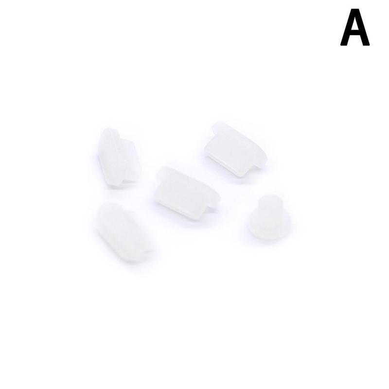 Soft Silicon Voor Macbook Air 13 M1 Chip A2337 Air 13 A2179 Stof Plug Usb-poorten Anti-Stof Plug 2 Pak/partij: A