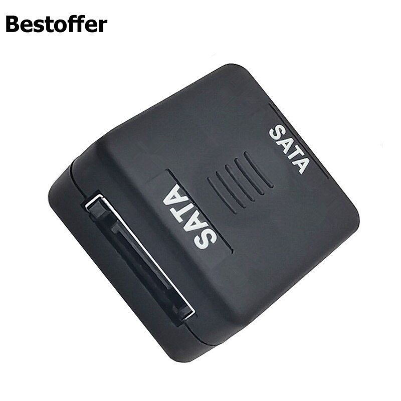 SATA 7Pin Hard Disk Converter 6.0Gbps Female to Female ABS Shell Data Adapter