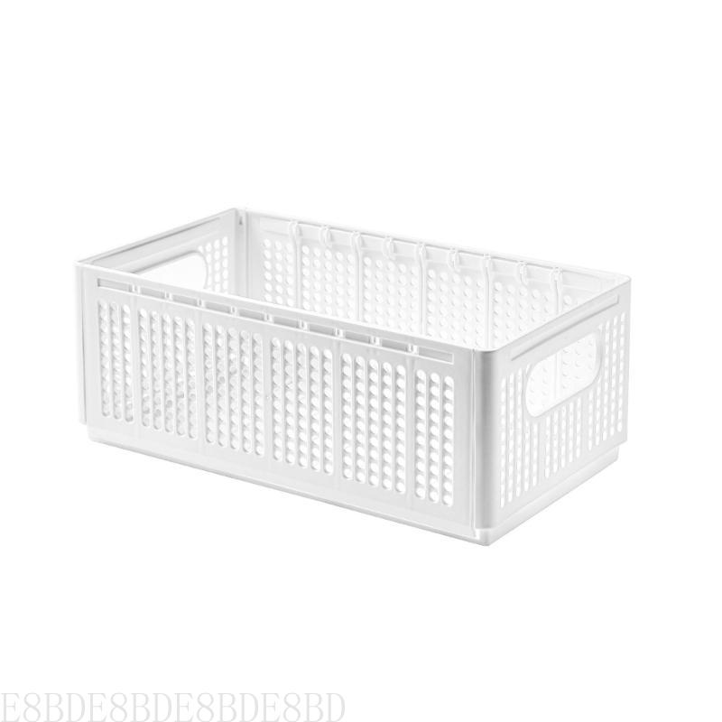E8BD Collabsible Plastik Lager Behälter mit: Fuchsie