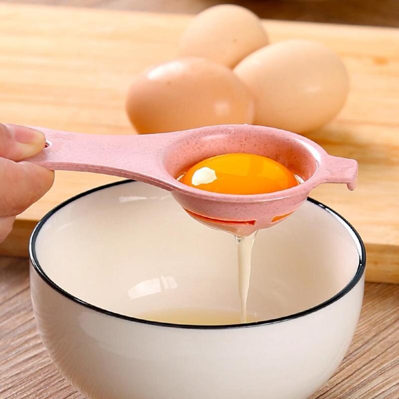 Séparateur d'oeufs en plastique jaune blanc criblage maison cuisine salle outils cuisine salle à manger Chef pour ménage cuisine oeuf Gadget U8F4