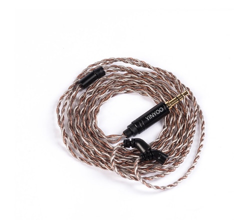 Blon BL-03 10mm Carbon Nanotube Diaphragm High Dynamic HIFI Earphone with detachable Cable zs10 Pro: mixed color cable
