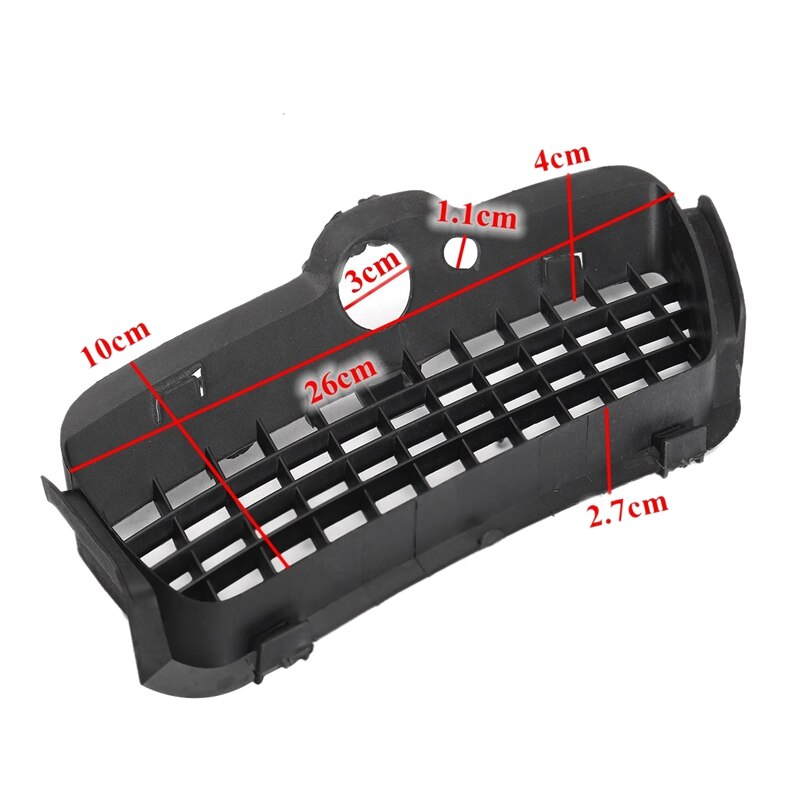 Paragolpes delantero para coche, parrillas inferiores laterales para Vw /Golf Mk3 1H685366601C, 1 par