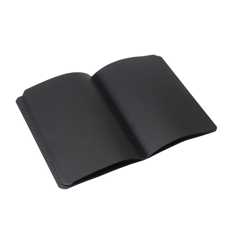 1pc Sketchbook Blank Black Paper Notebook 30 Sheets 60 Pages Sketchbook Drawing Painting Graffiti Notepad Office School Supplies