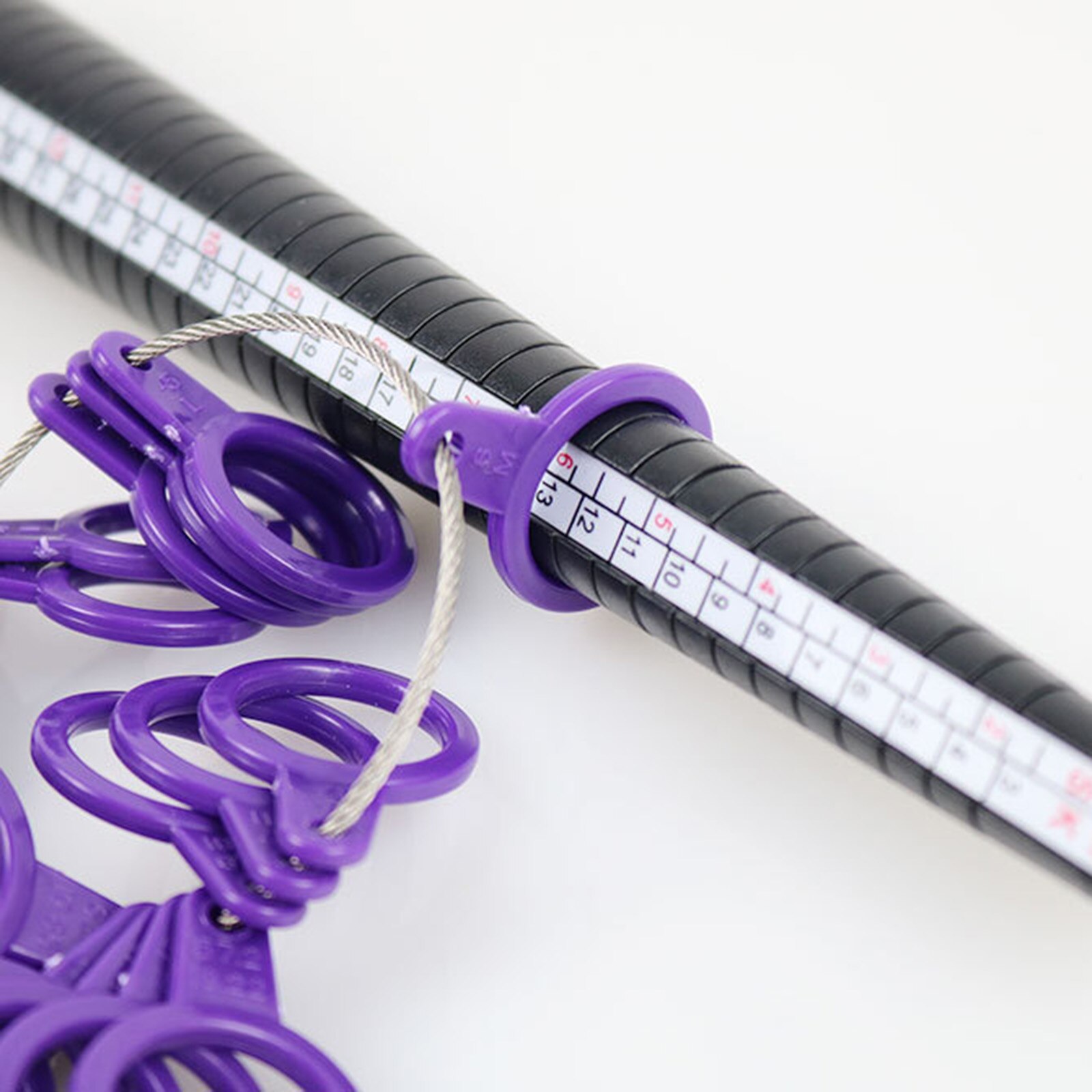 Finger Sizers Gauge Kit Finger Sizing Ruler Ring Stick Jewelry Making Tools Portable Measurement Equipment DIY Measuring Tool