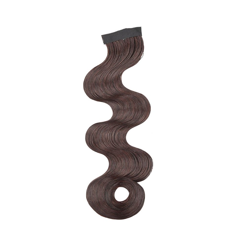 Qipao – postiche de cheveux rétro ondulé, accessoire de coiffure, frange bouclée, Vintage, femme chinoise ancienne, Cosplay, opéra chinois: dark brown