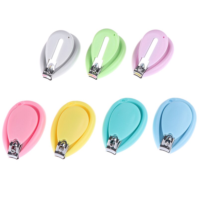 Schattige veilige 0-10 y kinderen baby nagelknipper schattige baby vingertrimmer schaar kindernagelknipper baby nagelverzorging nagelknippers