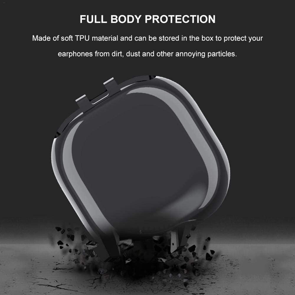 Hoesjes voor samsung galaxy buds live met haak oordopjes softshell beschermer accessoires voor samsung galaxy buds live hoesjes