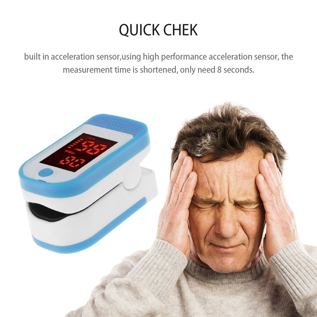 Pulse Oximeter Finger Pulse Oxymeter Digital Oxygen Meter Clip Type