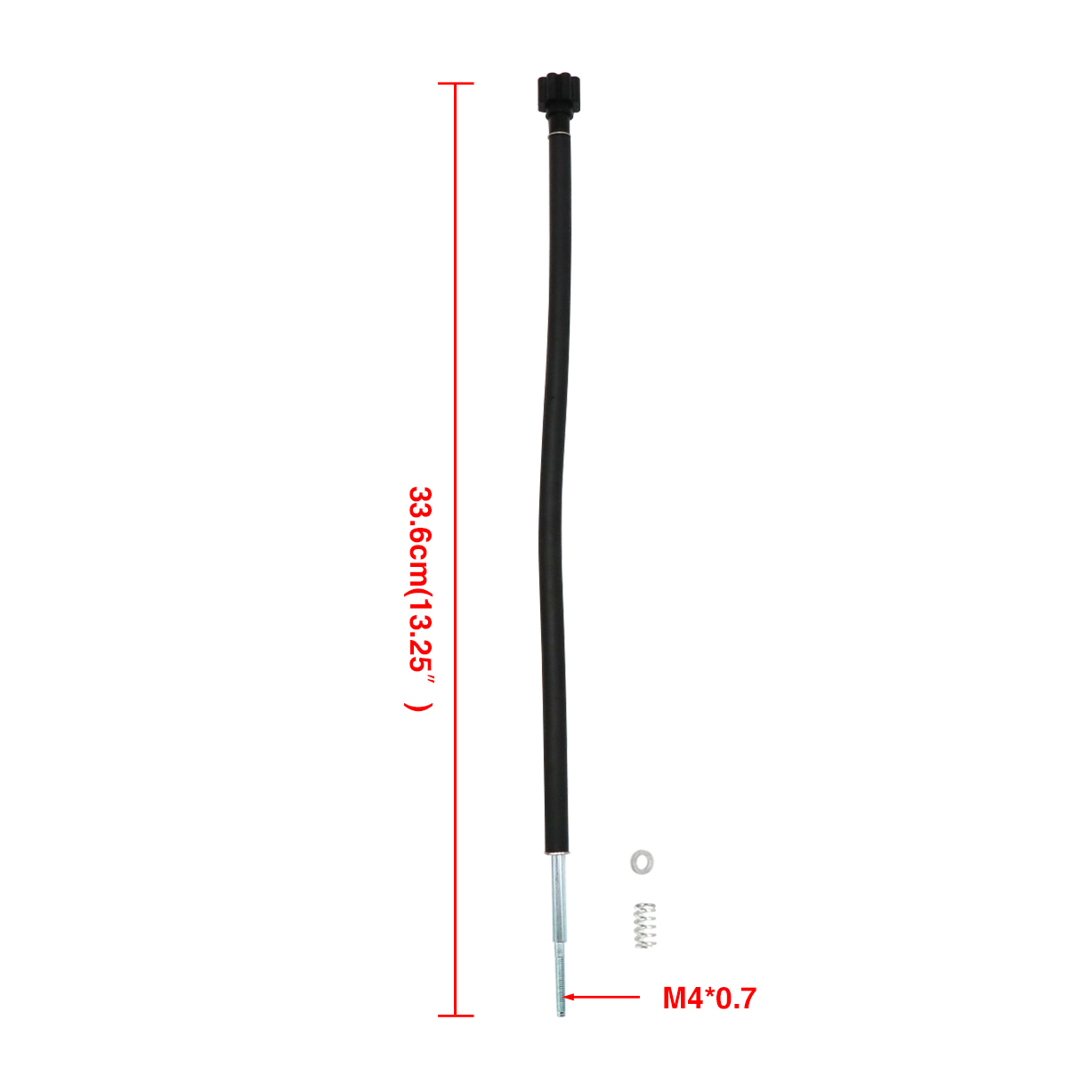 ZSDTRP 9,5"/13,25′′/18,90" Tornillo de velocidad de ralentí de para carburadores Keihin FCR FCR MX: Gris oscuro