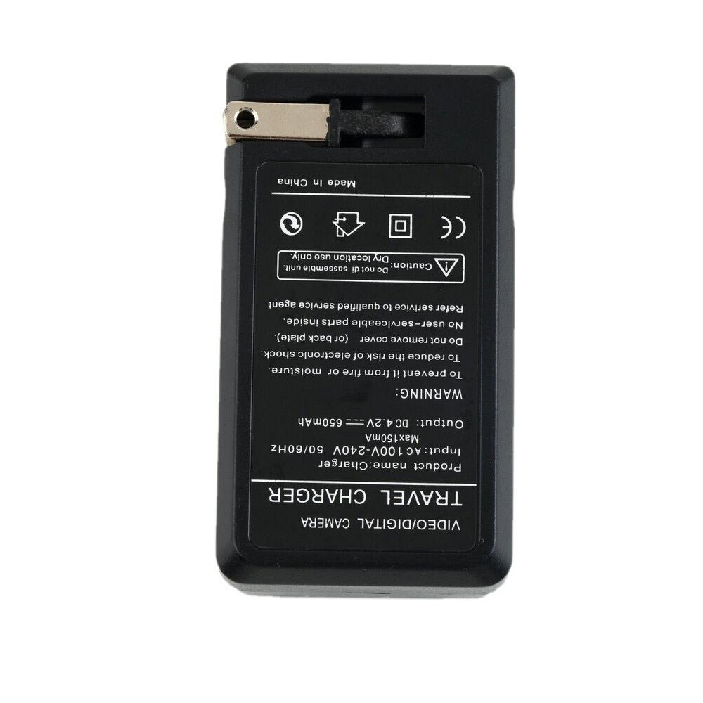 Vovotrade 4 pièces 18650 4200mah BRC 3.7V Rechargeable Li-ion batterie + Ipcs chargeur pour éclairage de secours appareils portables puissance