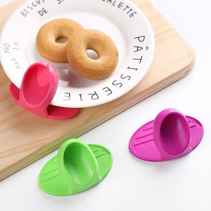 1pc silikone fingerclips anti-køkkenværktøj mikroovnisolering skridsikker gadgets værktøjskøkken til køkkentilbehør