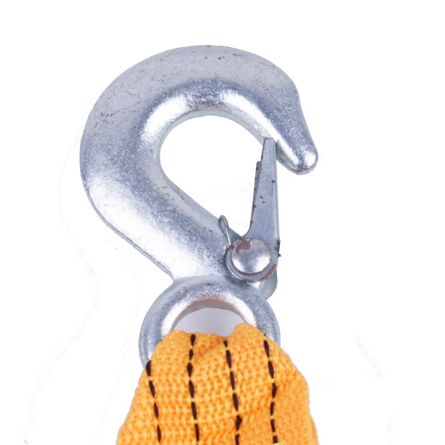 3M 3 Tons Tow Rope Strap with Hooks Emergency Heavy Duty Car Tow Cable Heavy Duty Towing Pull Rope