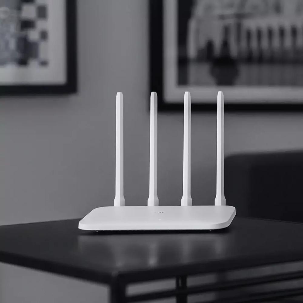 Xiaomi Mi WIFI Router 4C 64MB RAM DDR2 4 Antennas Band 300Mbps 2.4G Wireless Routers WiFi Repeater Mijia APP Intelligent Control