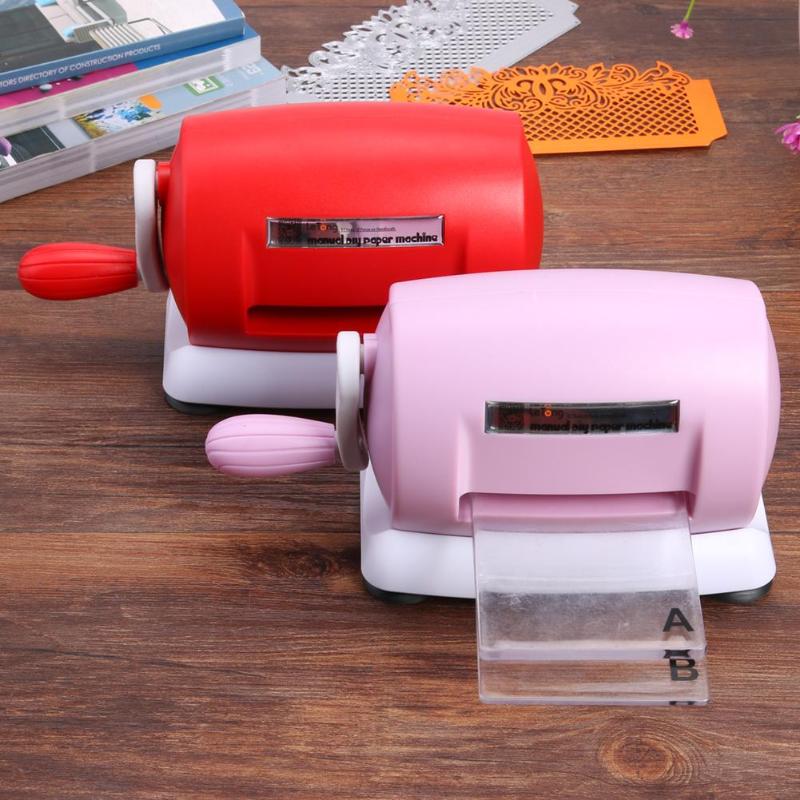 DIY Plastic Papier Snijden Embossing Machine Craft Scrapbooking Album Cutter Stuk Gestanst Gestanst Machine