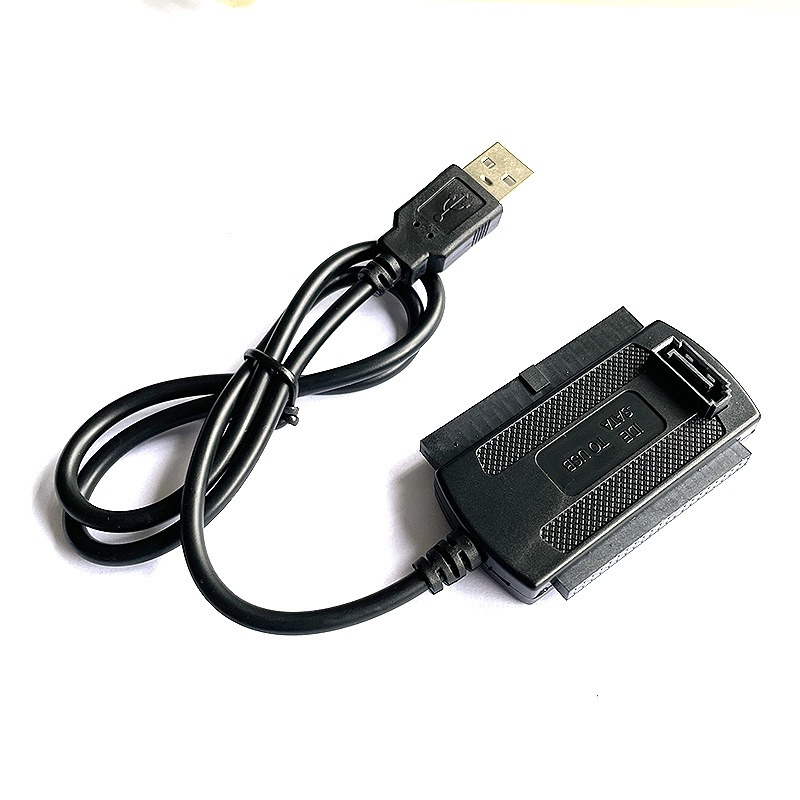 USB 2.0 To IDE SATA Adapter Converter Cable with Power Supply for 2.5 3.5 Hard Drive Disk Hdd USB IDA Sata Aadapter