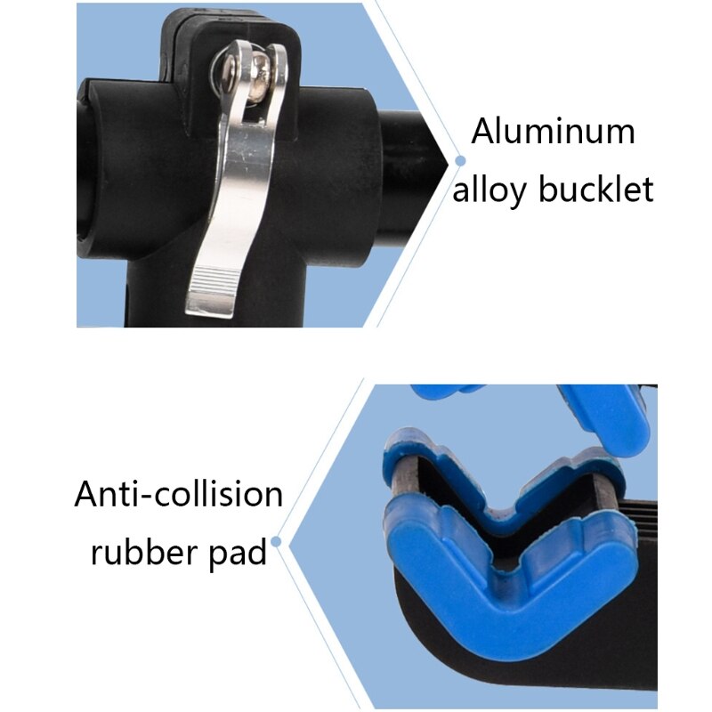 N0HA Bicycle Bike Cycling Bench Mount Repair Rack Workstand, Quick Release Adjustment, MTB Road Bike Clamp