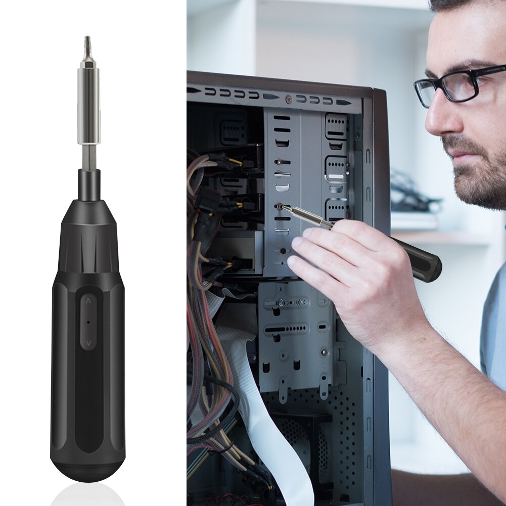 Electrical Screwdriver Set Hand 3.6V Rechargeable Screwdriver Drill Bit Set Portable Rechargeable Power Repair Tools