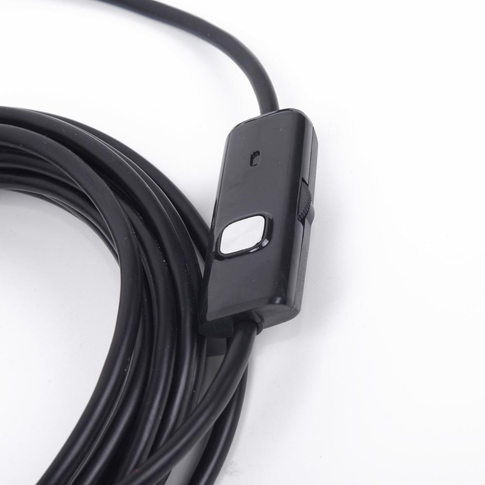 Rörinspektion 5m 7mm kamera vvs vattentät usb dränering endoskop avlopp orm rör inspektion videokamera för pc android