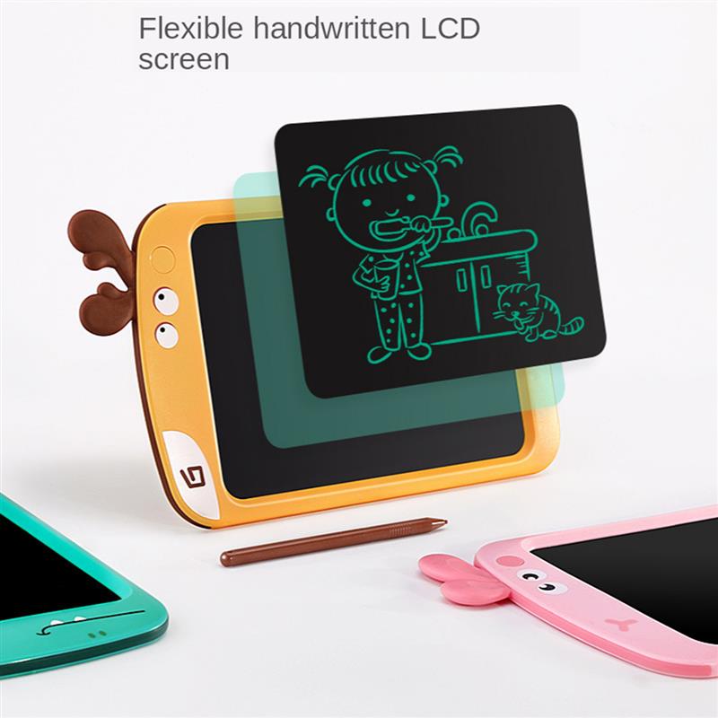 8.5/10.5Inch Cartoon Electronic Drawing Board Children Handwriting Pads Pre-School Toddlers Electronic Digital Drawing Board