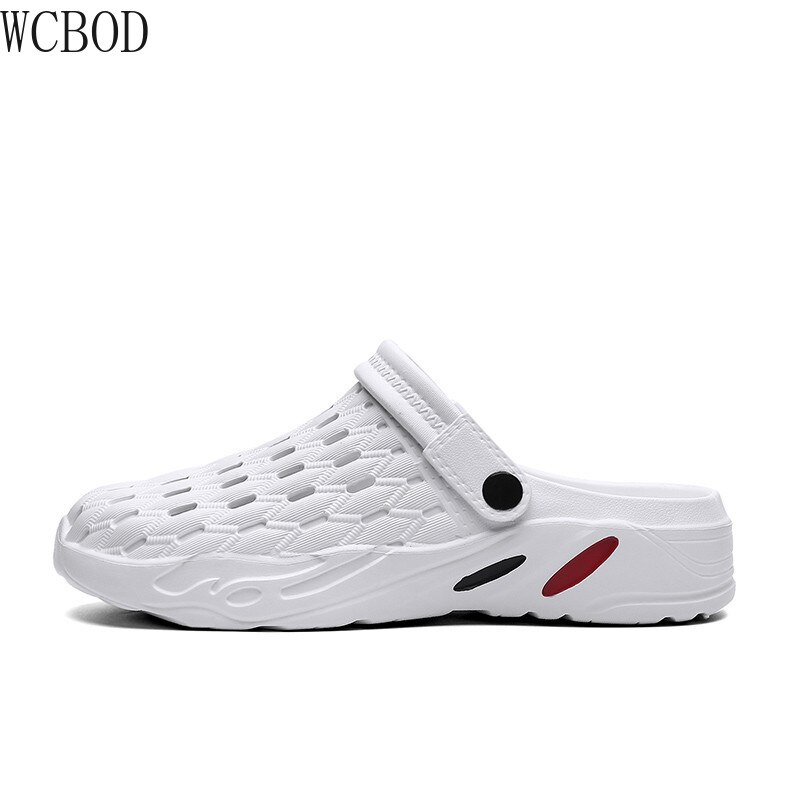 Flade sko mænd sommer skridsikre sandaler komfortable mænd sandaler gummi mænd eva unisex havesko crocse adulto cholas