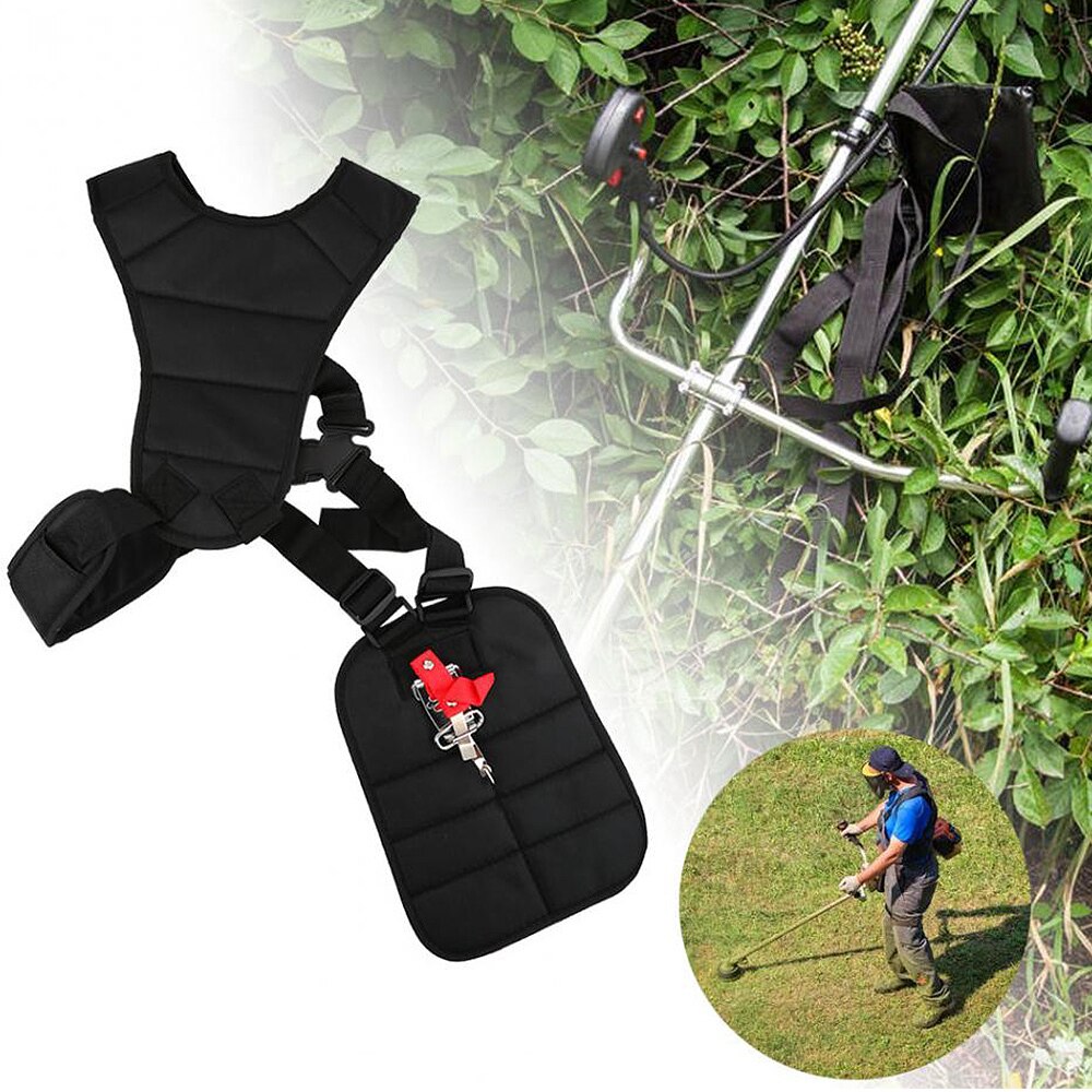 Verstelbare Gewatteerde Trimmer Schouder Harness Strap Bescherming Panel Tuin Bosmaaier Strimmer Tuin Gereedschap Accessoires