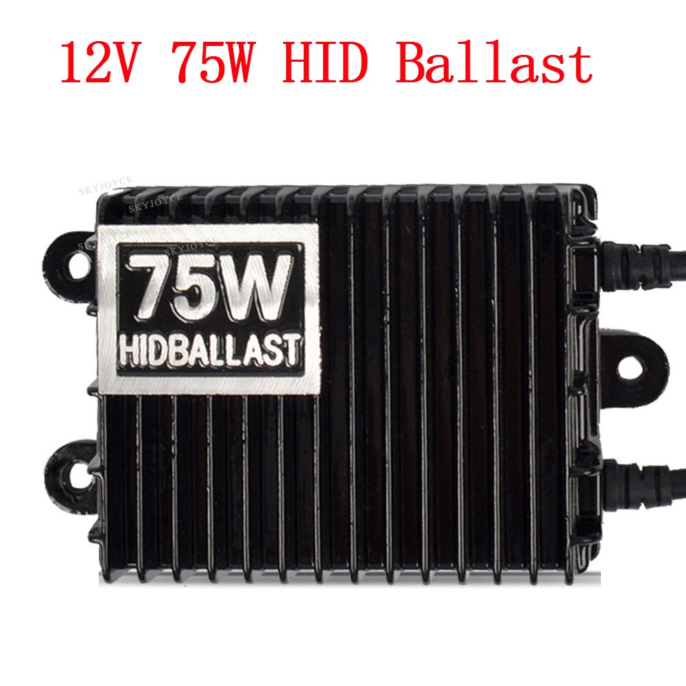 Balasto de bombilla HID de alta potencia, 75W, 100W, 150W, para bombilla H1, H3, H4, H7, H11, 9005, 9006, D2H, Faro de coche, balasto HID de CA de 12V