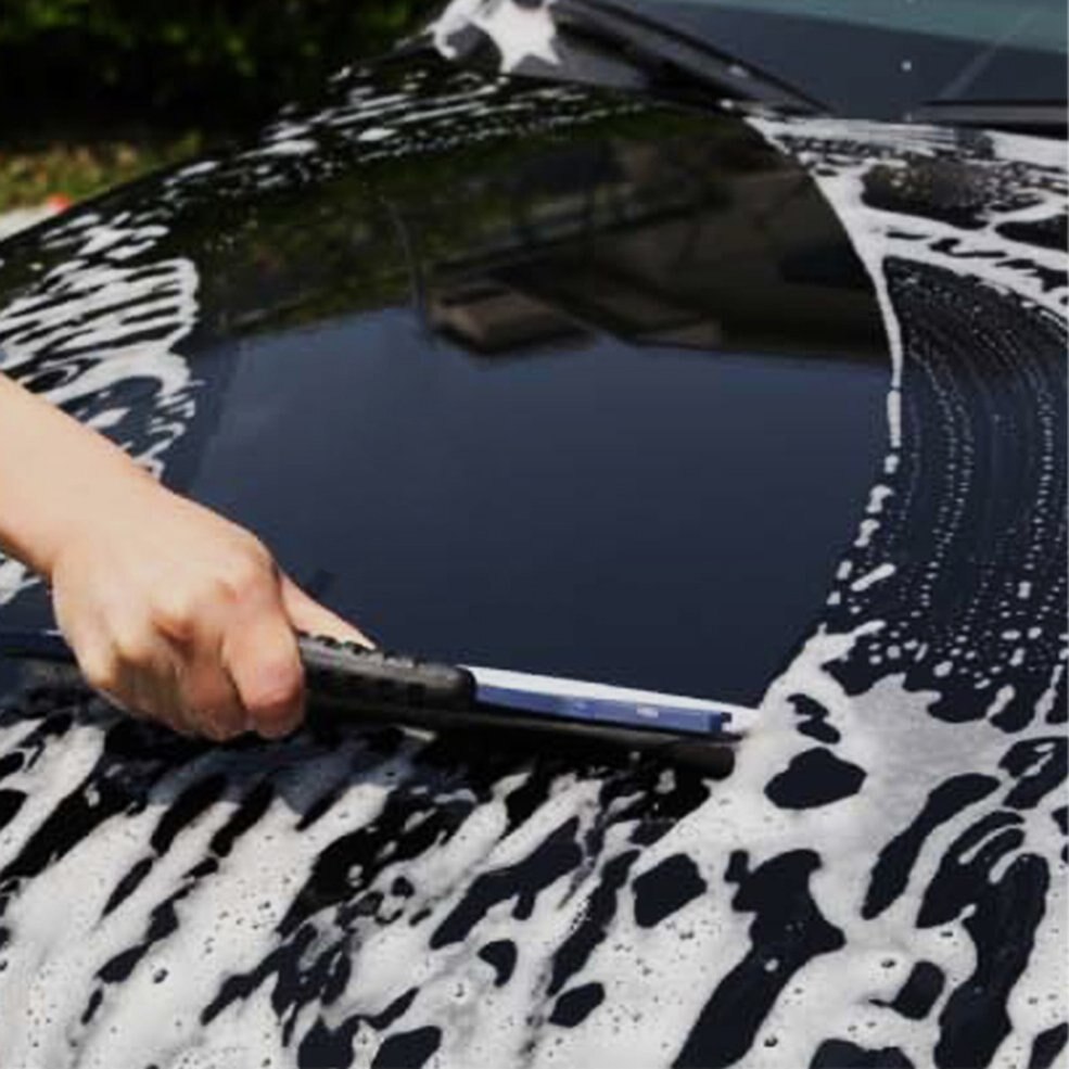 Silicone suave Car Window Wash Cleaner Wiper Rodo Secagem Lâmina Kit Chuveiro Cuidados Car Wash Cleaner Wiper Hot