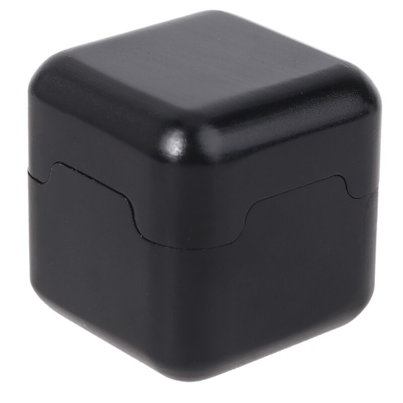 Keu Krijt Houder, Aluminium Mini Magnetische Pool Cue Tip Krijt Houder voor Biljart Pool Krijt Draagkoffer (Zwart