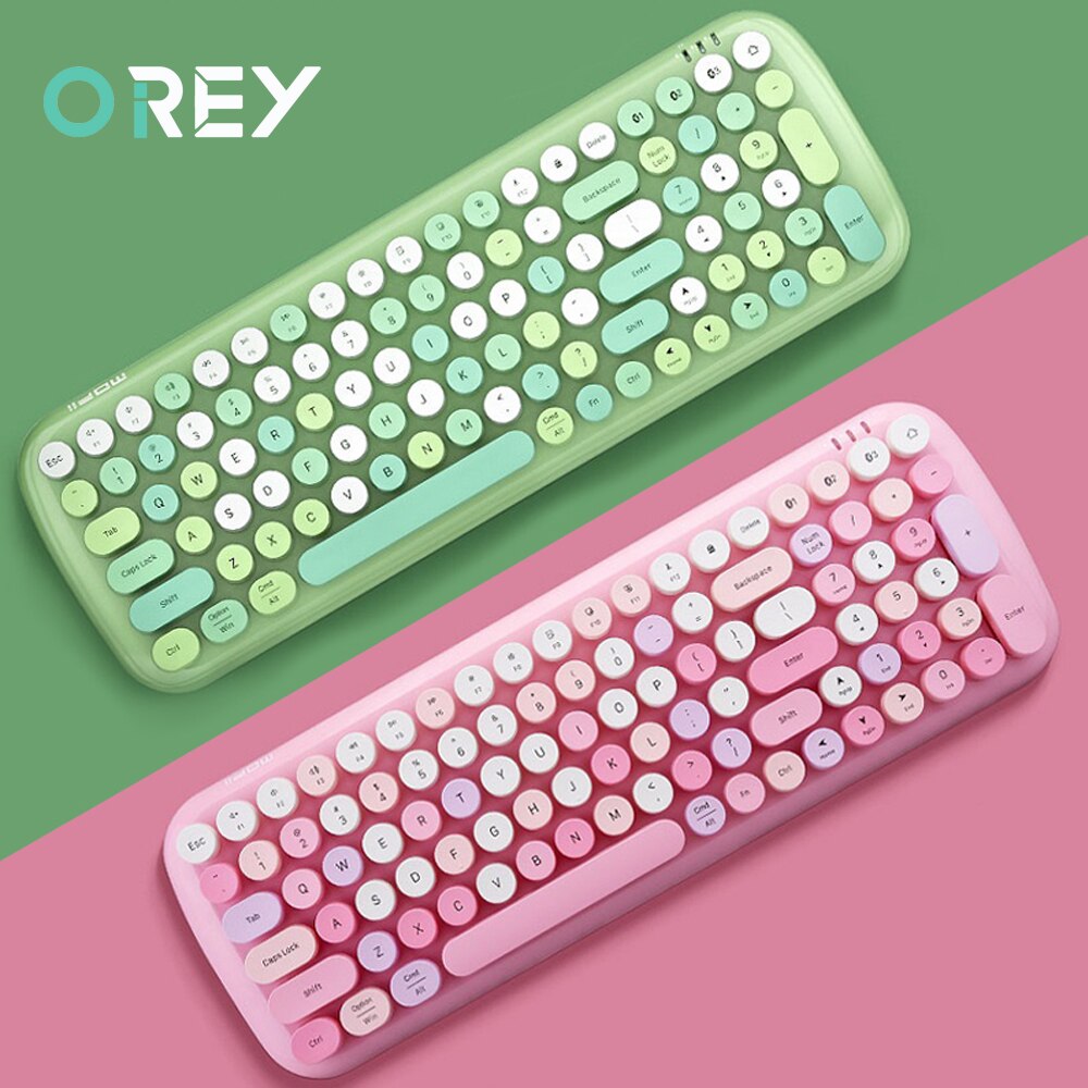 Bluetooth-compatible Keyboard Mouse For Mackbook Laptop PC Gamer Wireless Gaming Keyboard Mouse Combo For Phone iPad Tablet