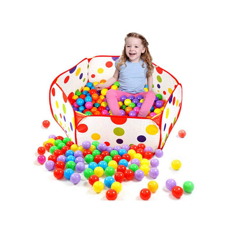 90cm hopfällbara barn barn hav boll grop pool lek leksaker tält koja utomhus inomhus