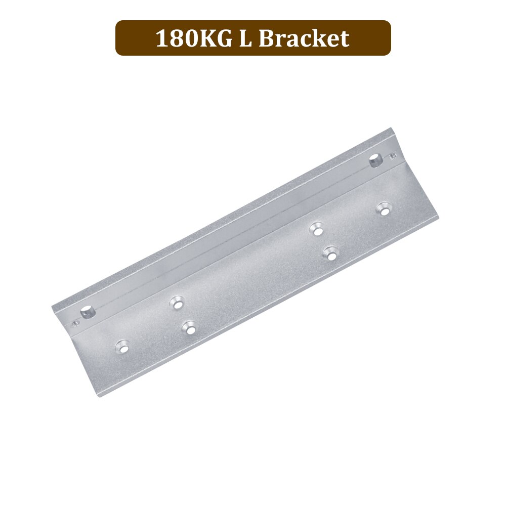 180kg/280kg Magnetic lock U /L / LZ shape bracket 350lbs/600lbs frameless glass door for Access Control Security lock System: 180KG- L